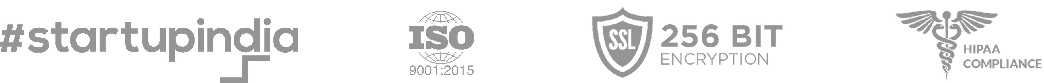 HIPAA compliant therapy practice management software certifications - ISO 27001 and security badges